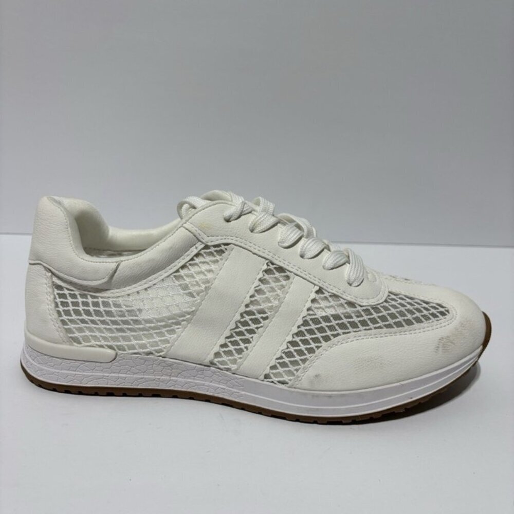 Dolce Vita Women’s Jammy White Lace-Up Sneakers, Size 8.5 M